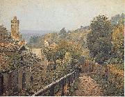 Alfred Sisley Sentier de la Mi cote, Louveciennes oil painting reproduction